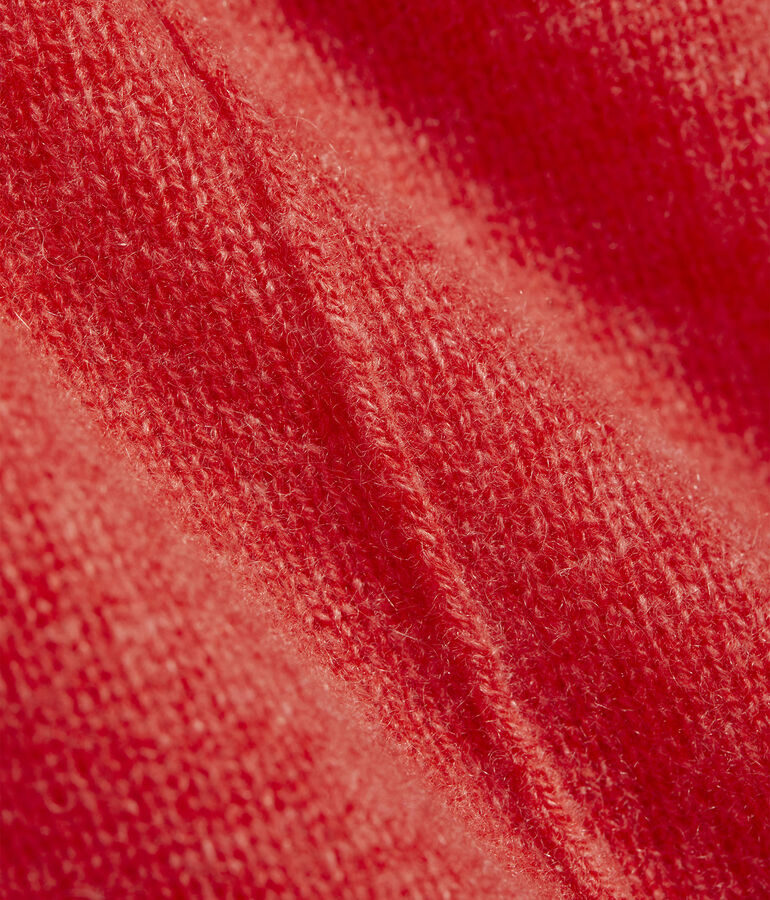 Seaspun Cashmere Striped Sleeve Crewneck Sweater