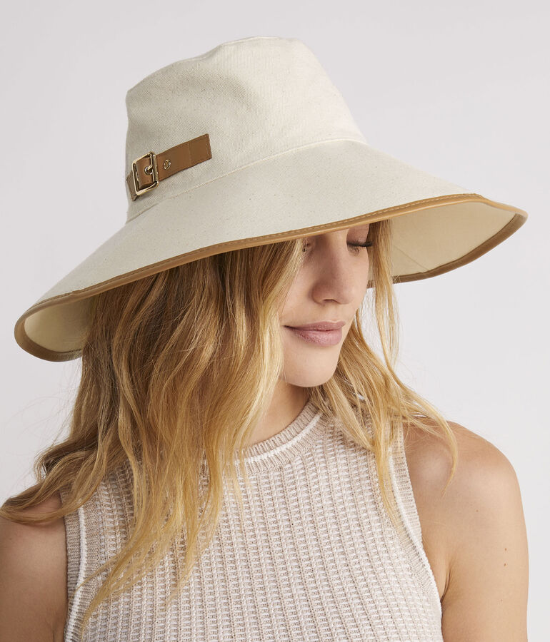 Buckle Detail Sun Hat