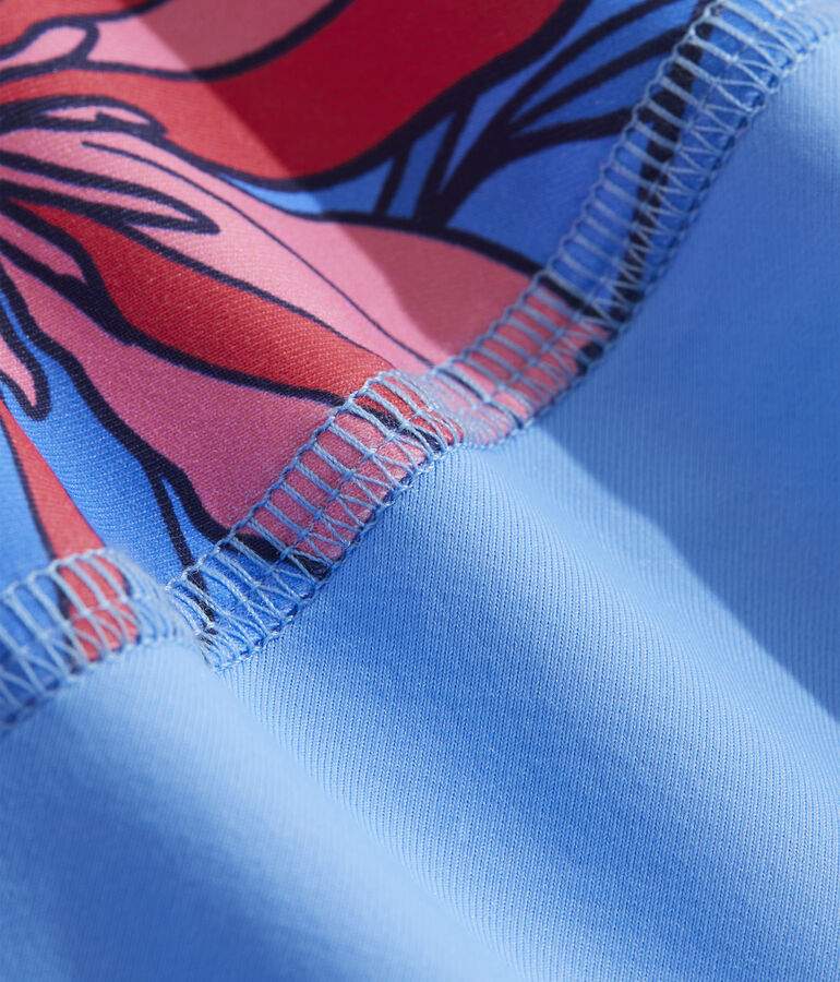 Girls' Chilmark Floral Short-Sleeve Swim Shirt