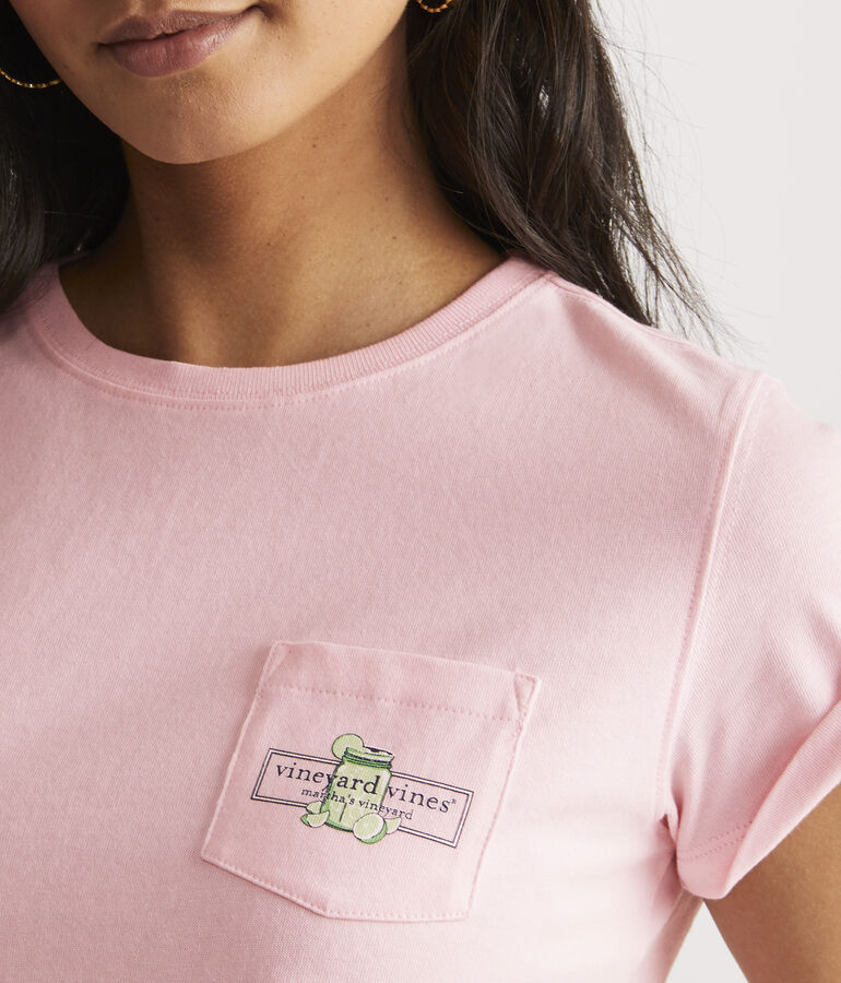 Classic Margarita Logo Box Short-Sleeve Pocket Tee