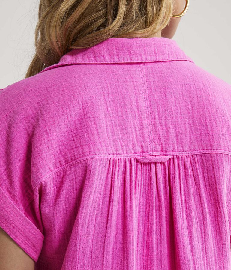 Seastitch Double Gauze Margo Shirt Dress