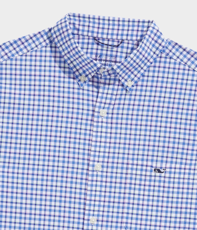 On-The-Go Lightweight Check Shirt