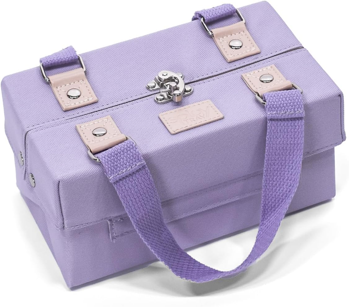SplayTray: The Bag That Opens Into a Tray (Lavender, Small)