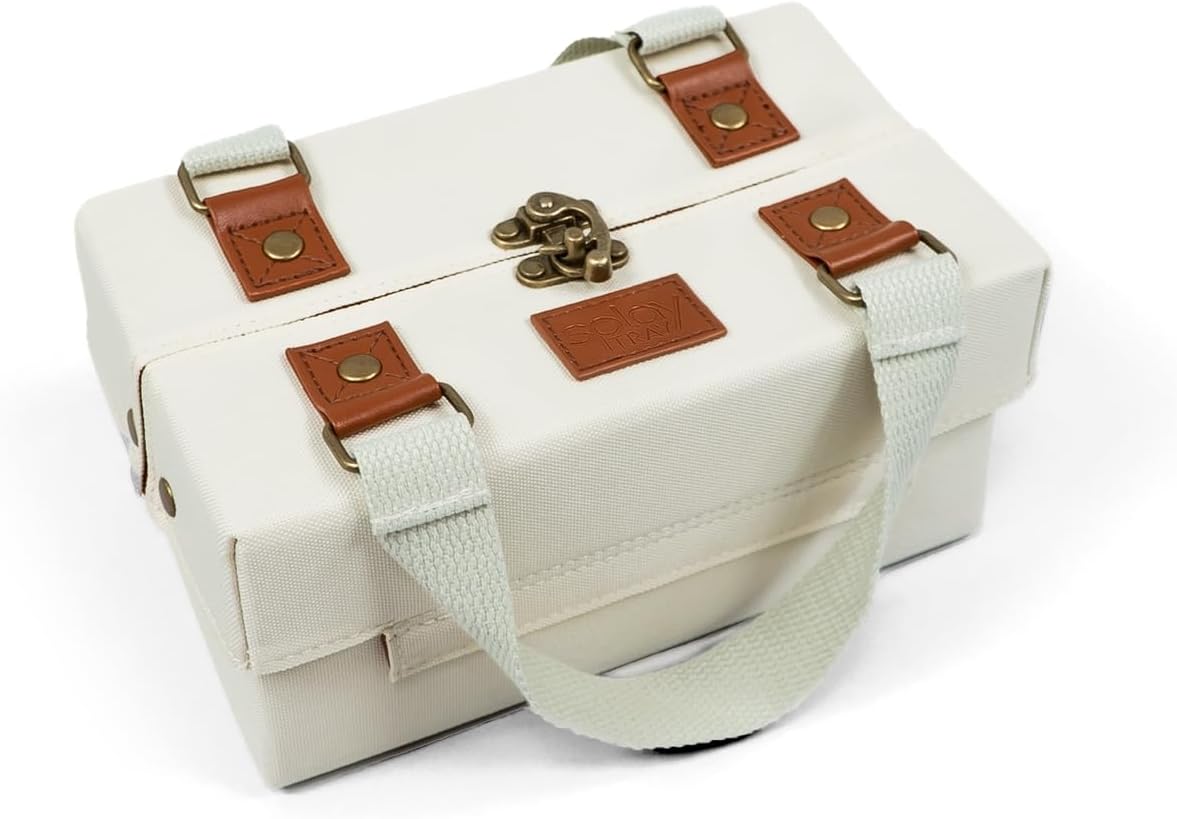 SplayTray: The Bag That Opens Into a Tray (Lavender, Small)