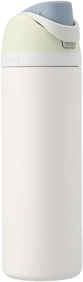 Owala FreeSip Insulated Stainless Steel Water Bottle with Straw, BPA-Free Sports Water Bottle, Great for Travel, 24 Oz, Denim