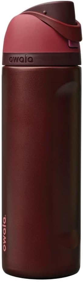Owala FreeSip Insulated Stainless Steel Water Bottle with Straw, BPA-Free Sports Water Bottle, Great for Travel, 24 Oz, Denim