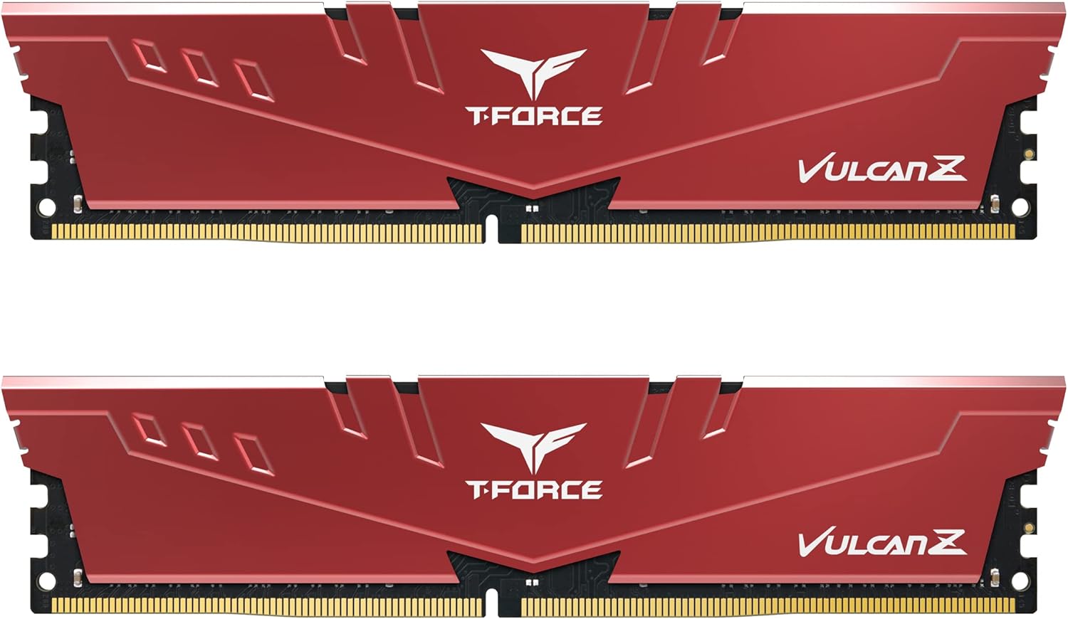 TEAMGROUP T-Force Vulcan Z DDR4 16GB Kit (2x8GB) 3200MHz (PC4-25600) CL16 Desktop Memory Module Ram (Gray) - TLZGD416G3200HC16CDC01