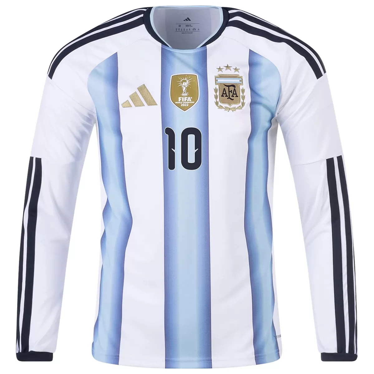 Messi #10 Argentina Home Long Sleeve Jersey World Cup 2026