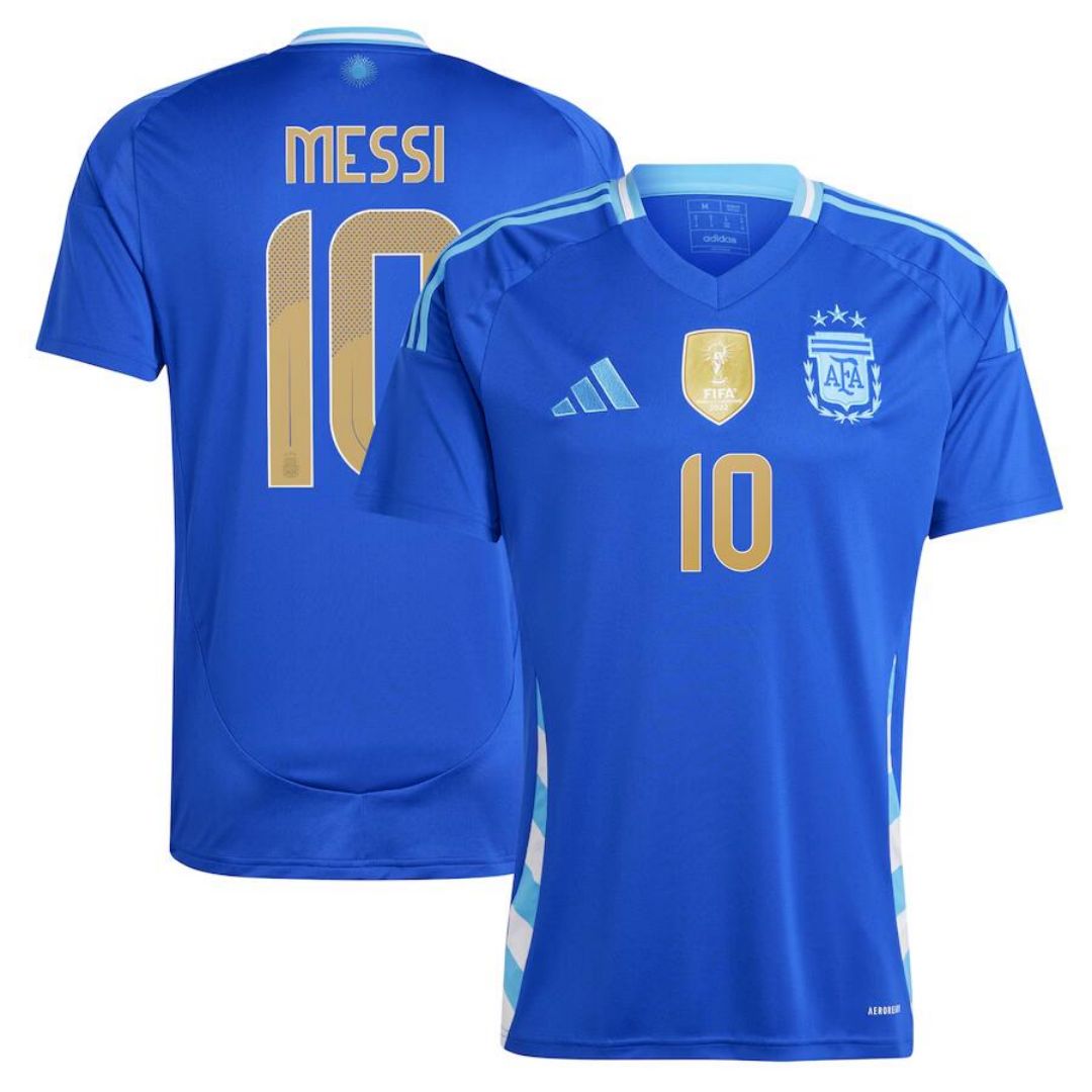 Messi #10 Argentina Away Jersey - [Super Replica]