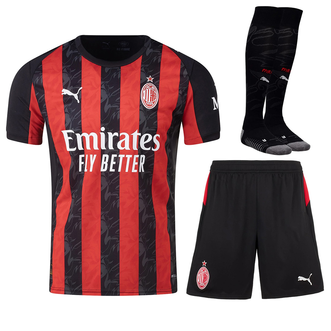 AC Milan Home Jersey Full Kit 2025/26