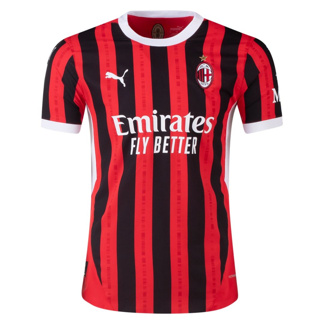 AC Milan Home Player Version Jersey