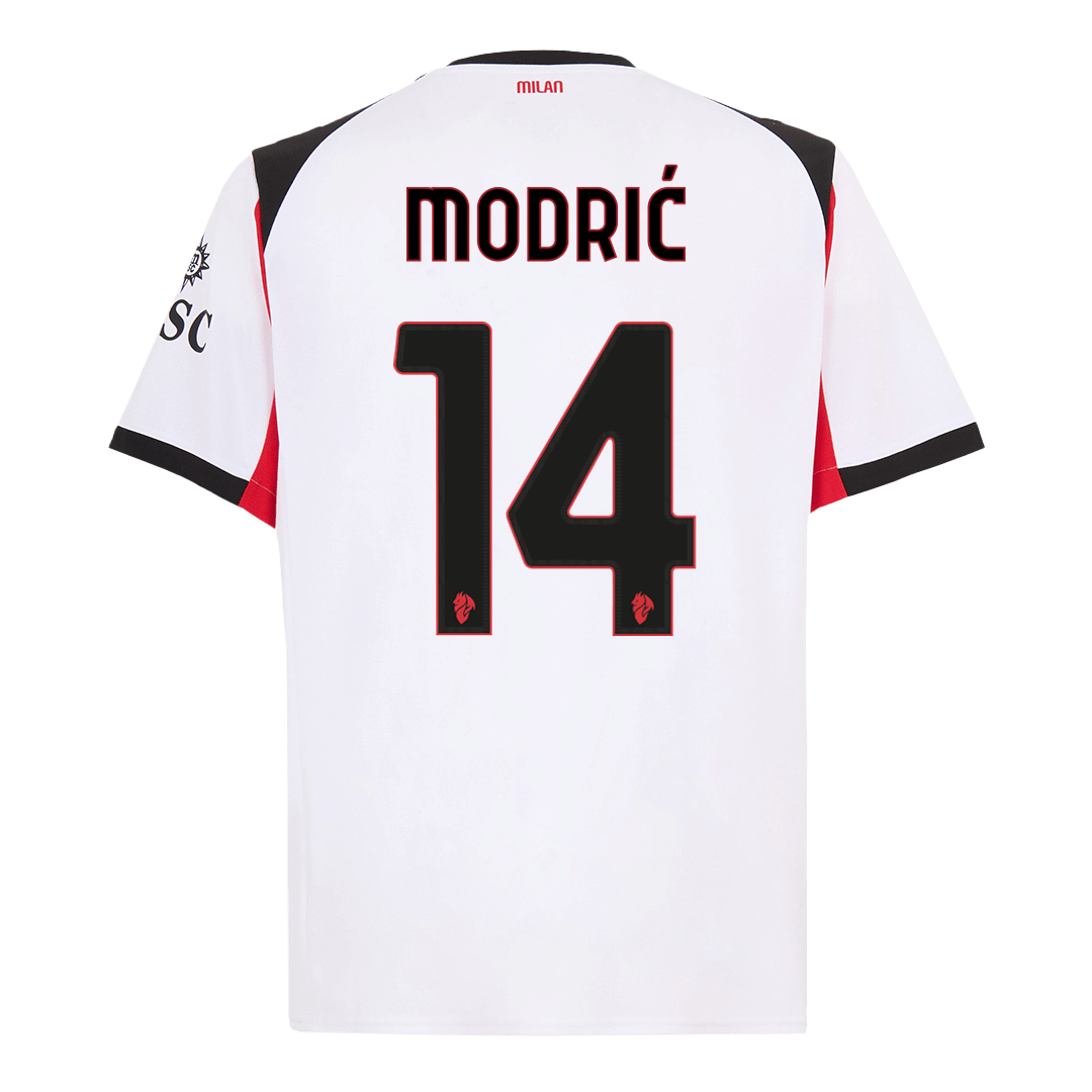 MODRIĆ #14 AC Milan AwayJersey 2025/26