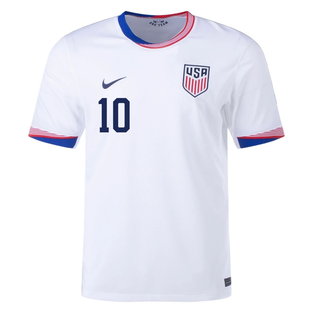 Pulisic #10 USMNT Home Jersey Copa America