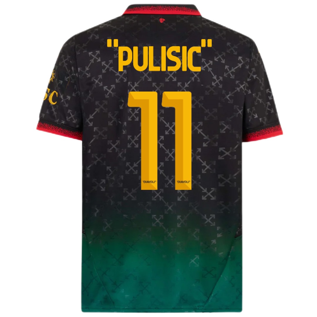 PULISIC #11 AC Milan Fourth Jersey