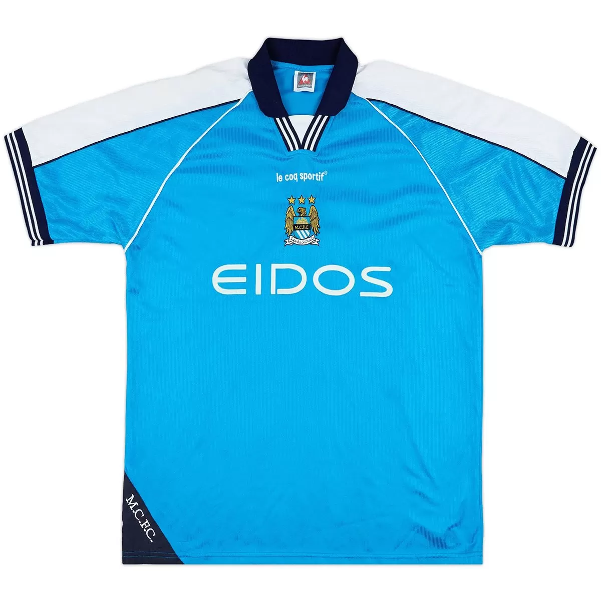 Haaland #15 Retro Manchester City Home Jersey 1999/01