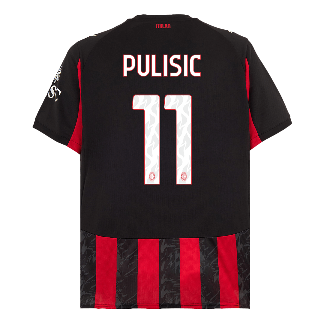 PULISIC #11 AC Milan Home Jersey 2025/26