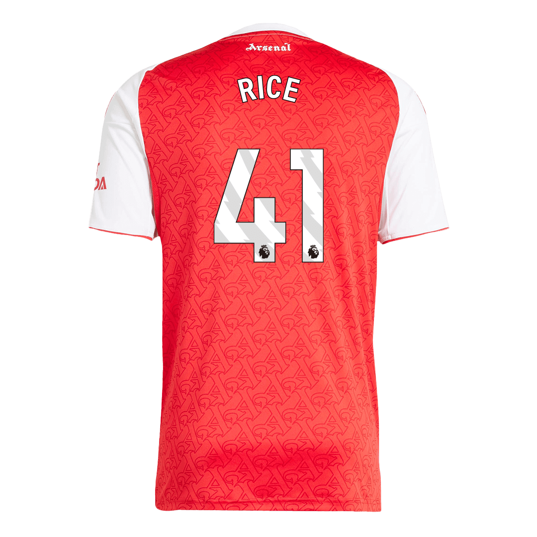 RICE #41 Arsenal Home Jersey 2025/26