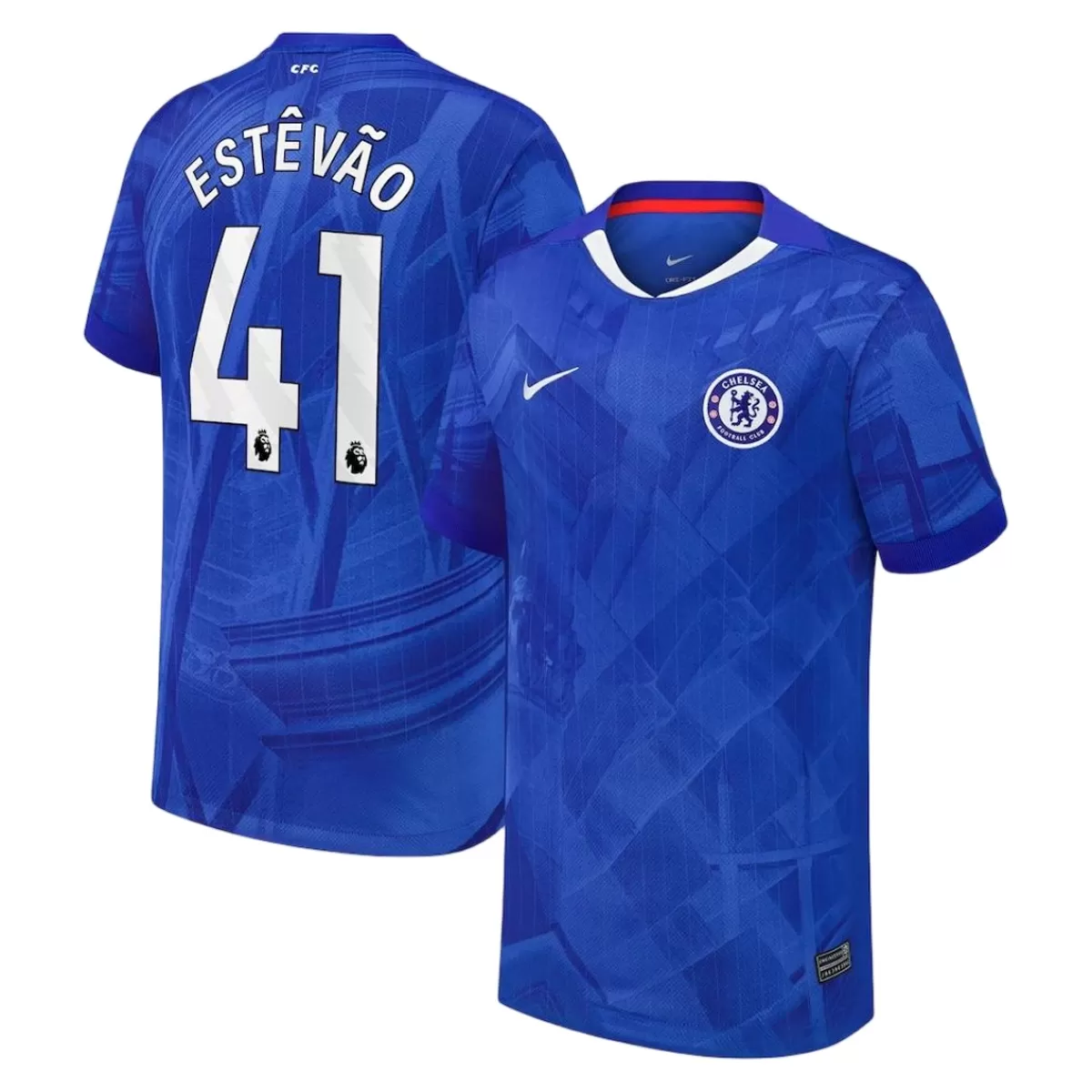ESTÊVÃO #41 Chelsea Home Jersey 2025/26 - [Super Replica]