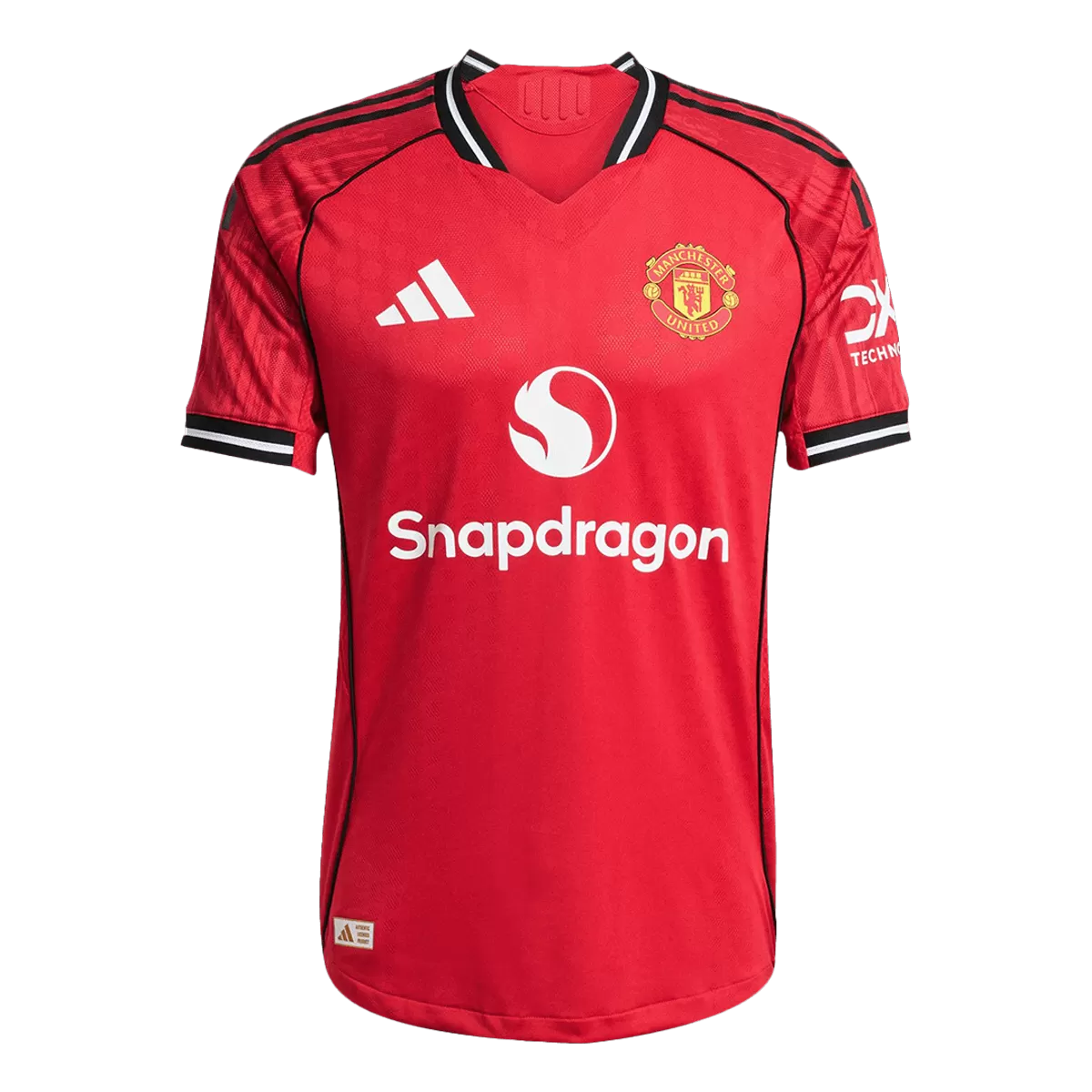 B.FERNANDES #8 Manchester United Home Match Jersey Player Version 2025/26