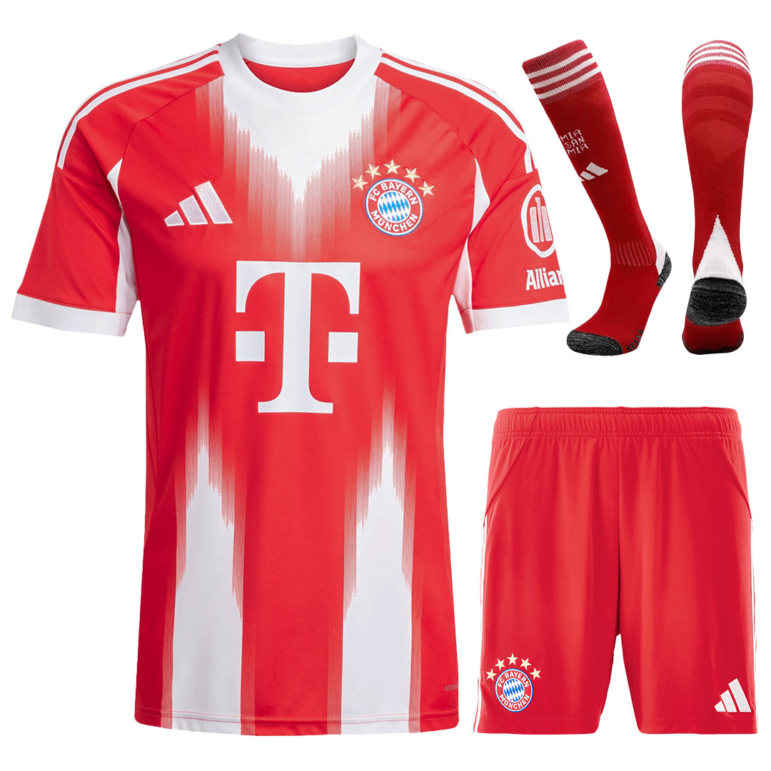 Bayern Munich Home Jersey Full Kit 2025/26 - [Super Replica]