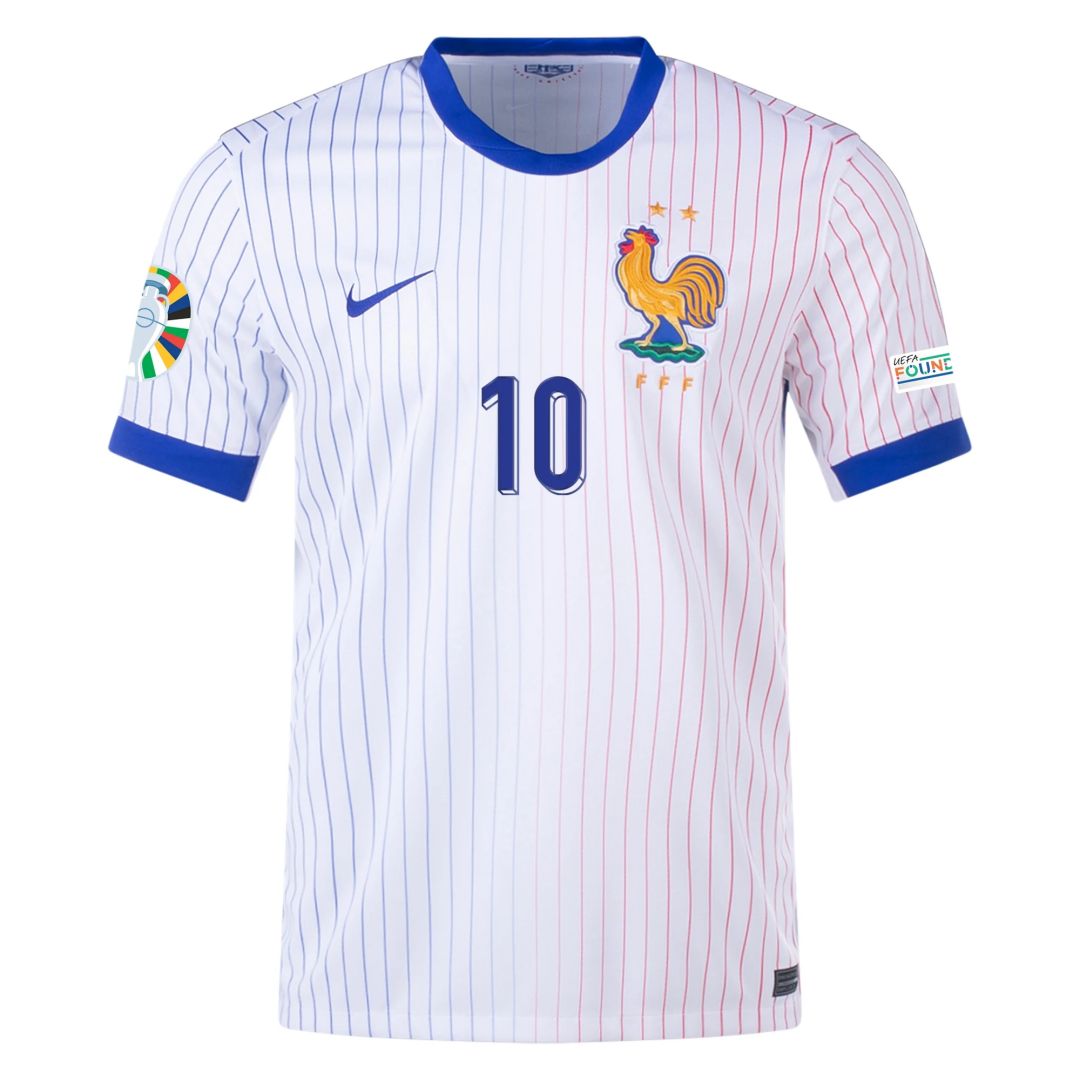 MBAPPE #10 France Away Jersey Euro