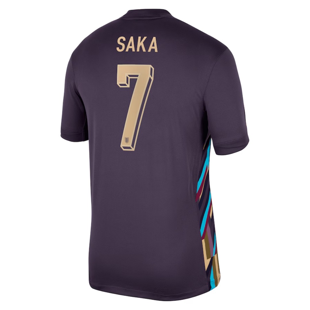 SAKA #7 England Away Jersey