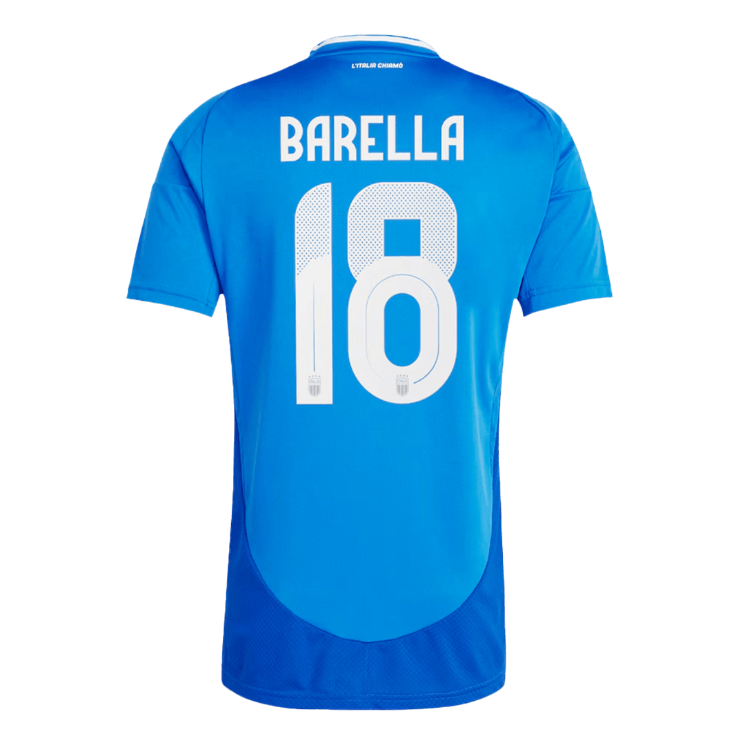 BARELLA #18 Italy Home Jersey Euro