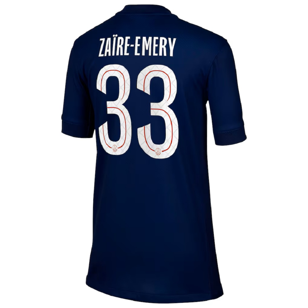 ZAÏRE-EMERY #33 PSG Home Jersey 2025/26 -