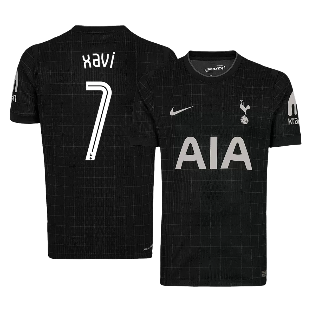 XAVI #7 Tottenham Hotspur Away Jersey 2025/26 - UCL
