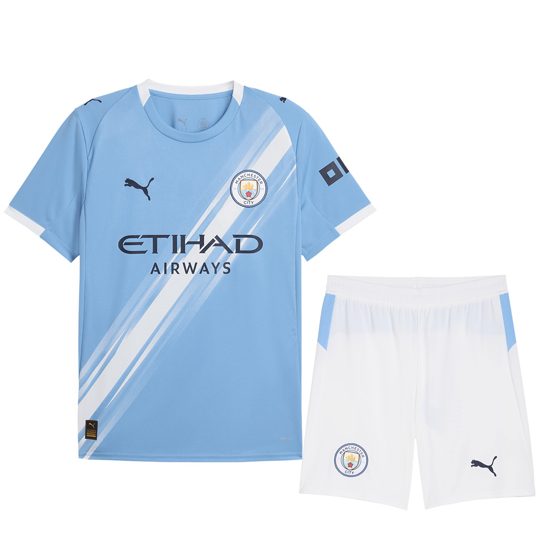 Manchester City Home Jersey Kit 2025/26