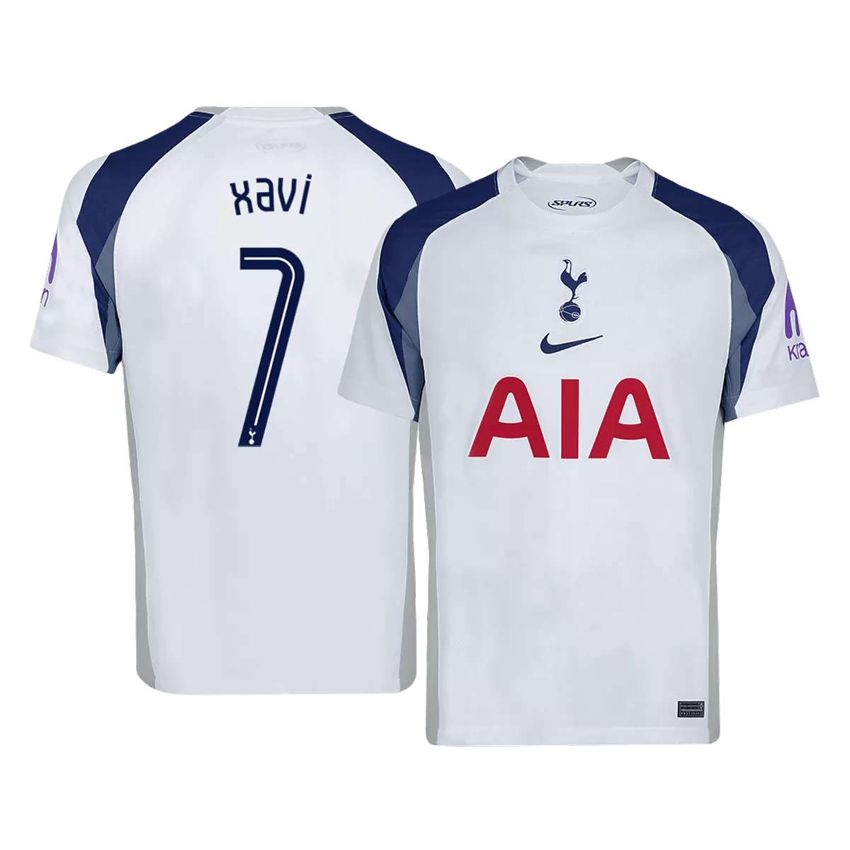 XAVI #7 Tottenham Hotspur Home Jersey 2025/26 - UCL