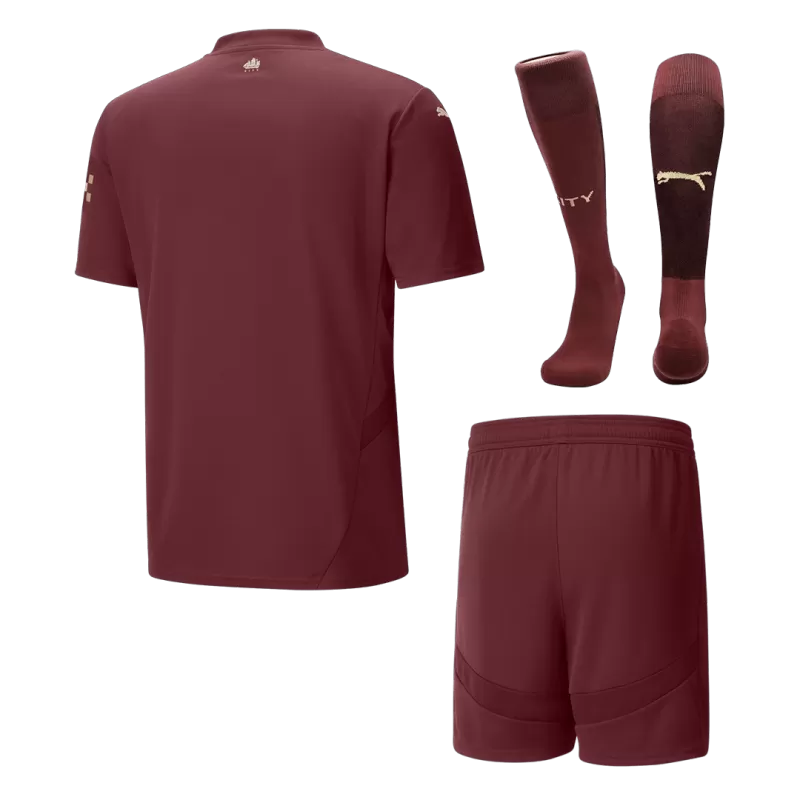 Manchester City Third Away Custom Full Soccer Kit