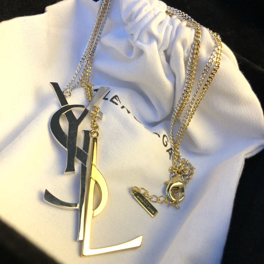 Saint Laurent YSL necklace