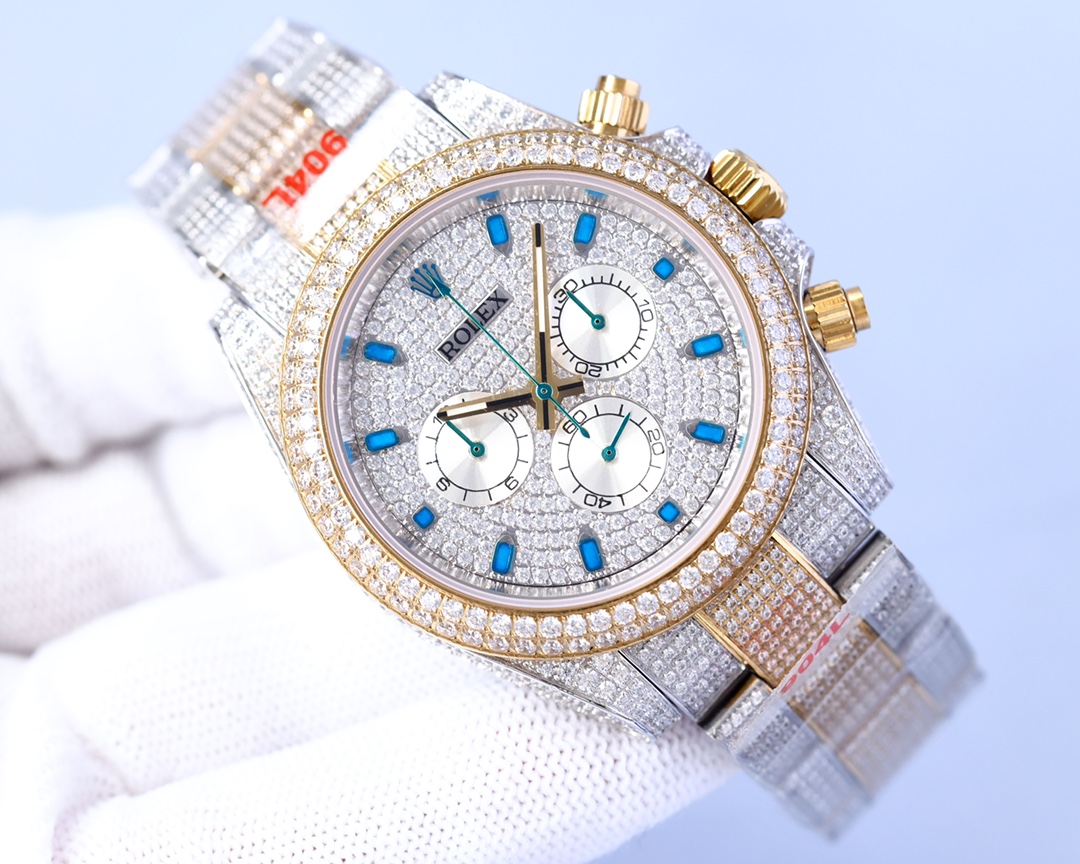 Rolex Cosmic Chronograph Daytona Gypsophila 40 Series