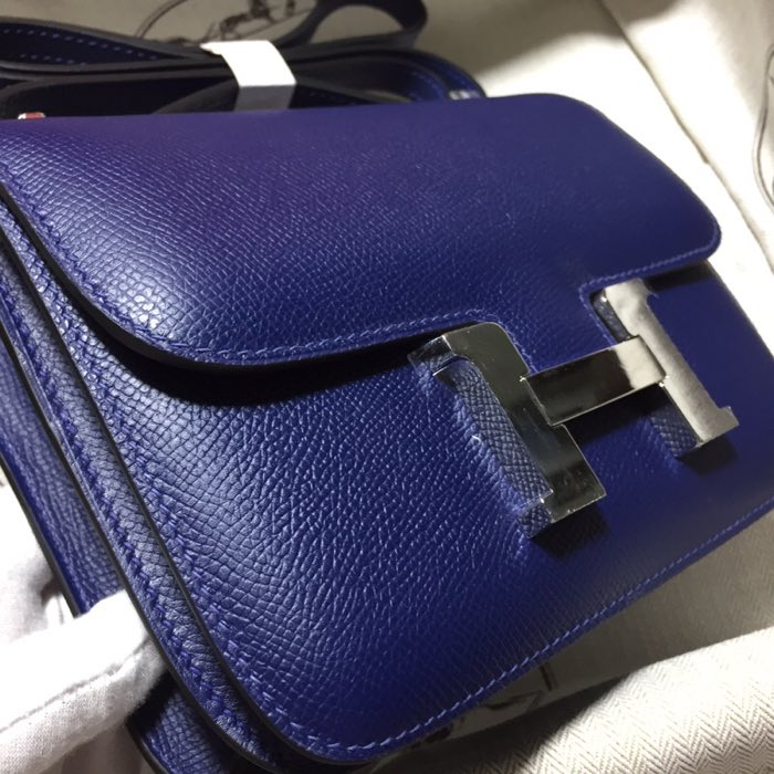 Constance18 Baolan imported beeswax thread sewing original hardware Epsom leather