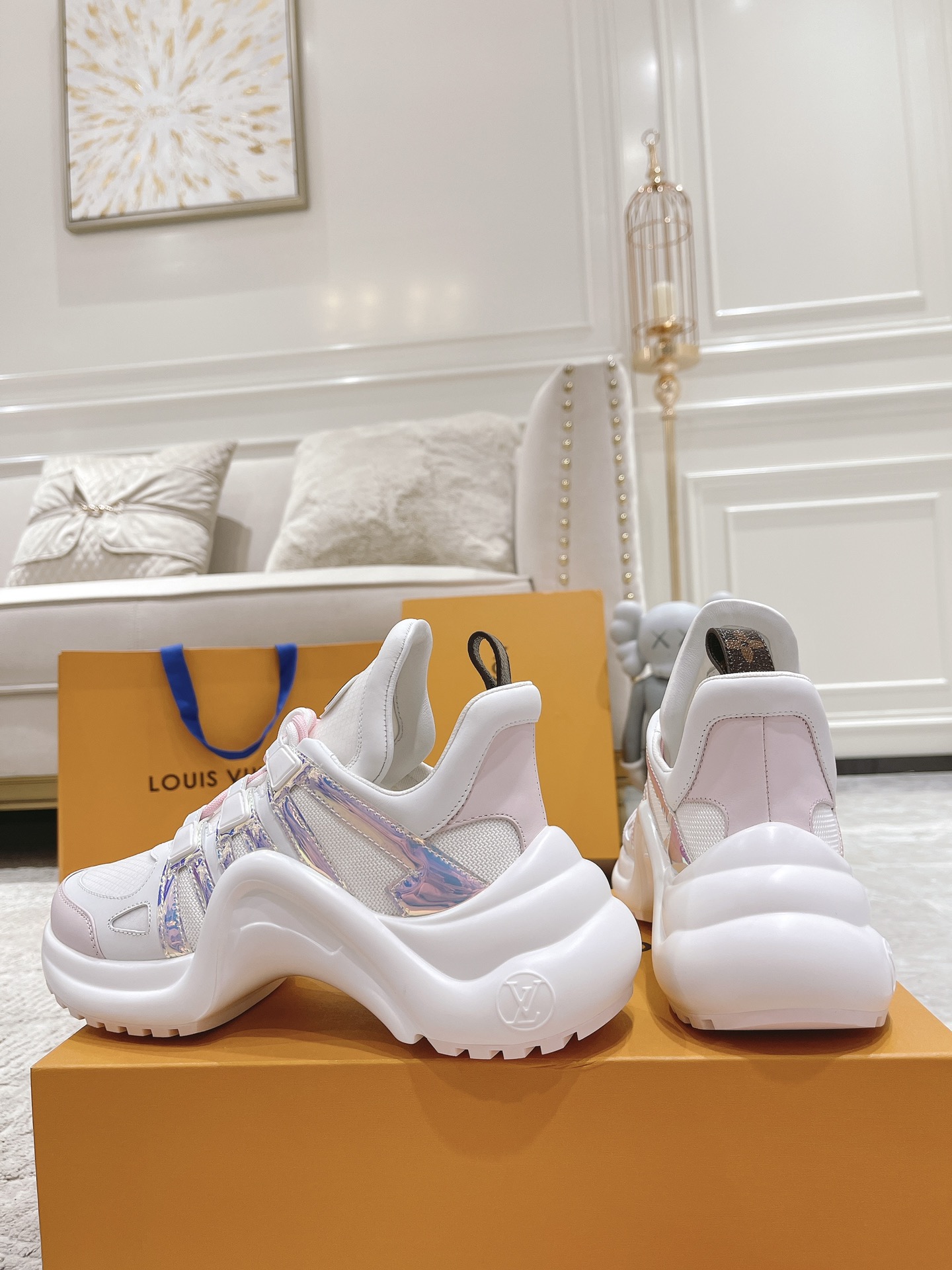 Louis Vuitton Archlight Donkey Brand Louis Vuitton Casual Sports Dad Shoes