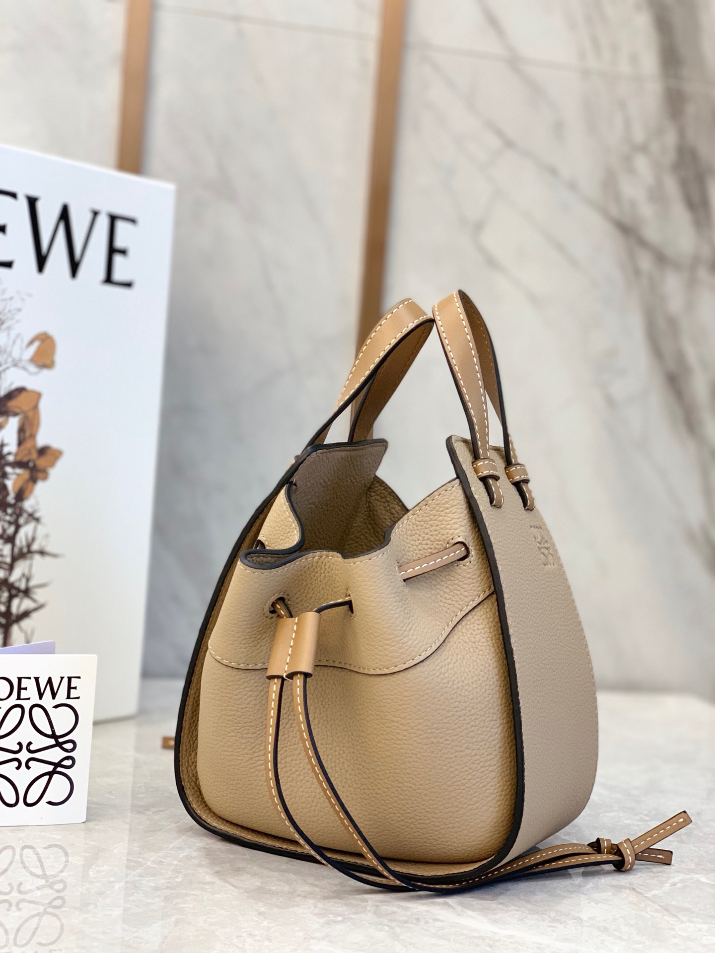 LOEWE  mini hammock bag