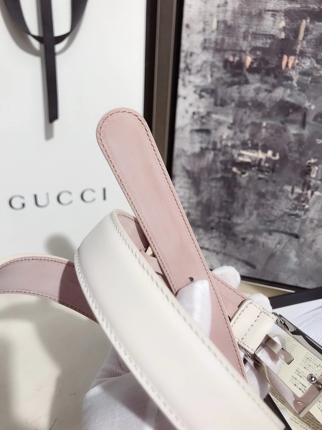 GUCCI D Italy 🇮🇹 imported cowhide