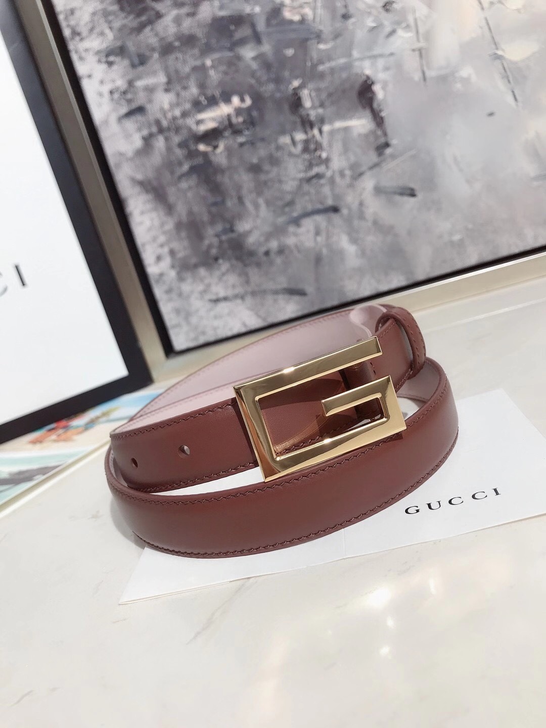 GUCCI D Italy 🇮🇹 imported cowhide