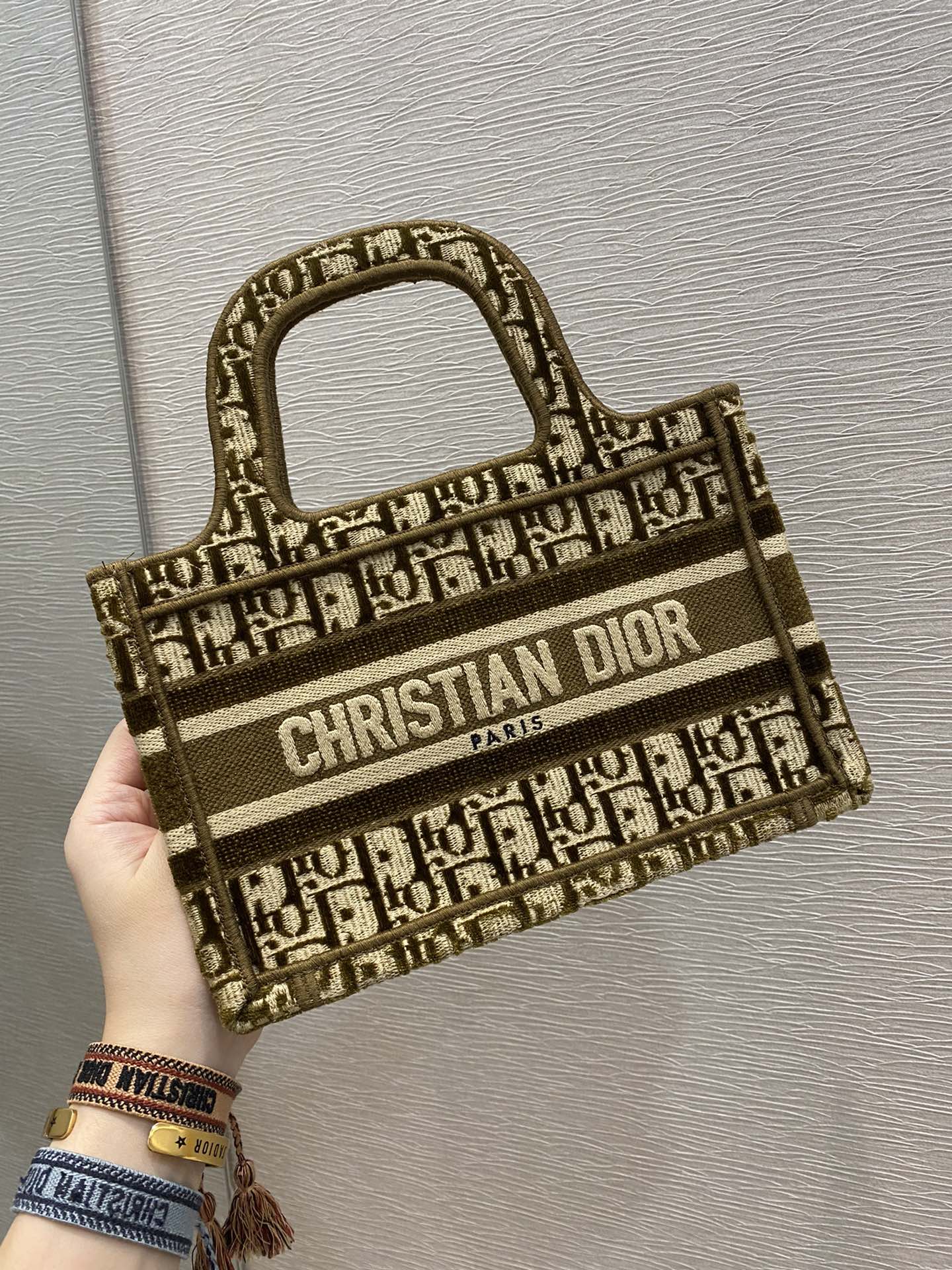 Caramel Brown mini The latest velvet mini Book Tote for Fall/Winter