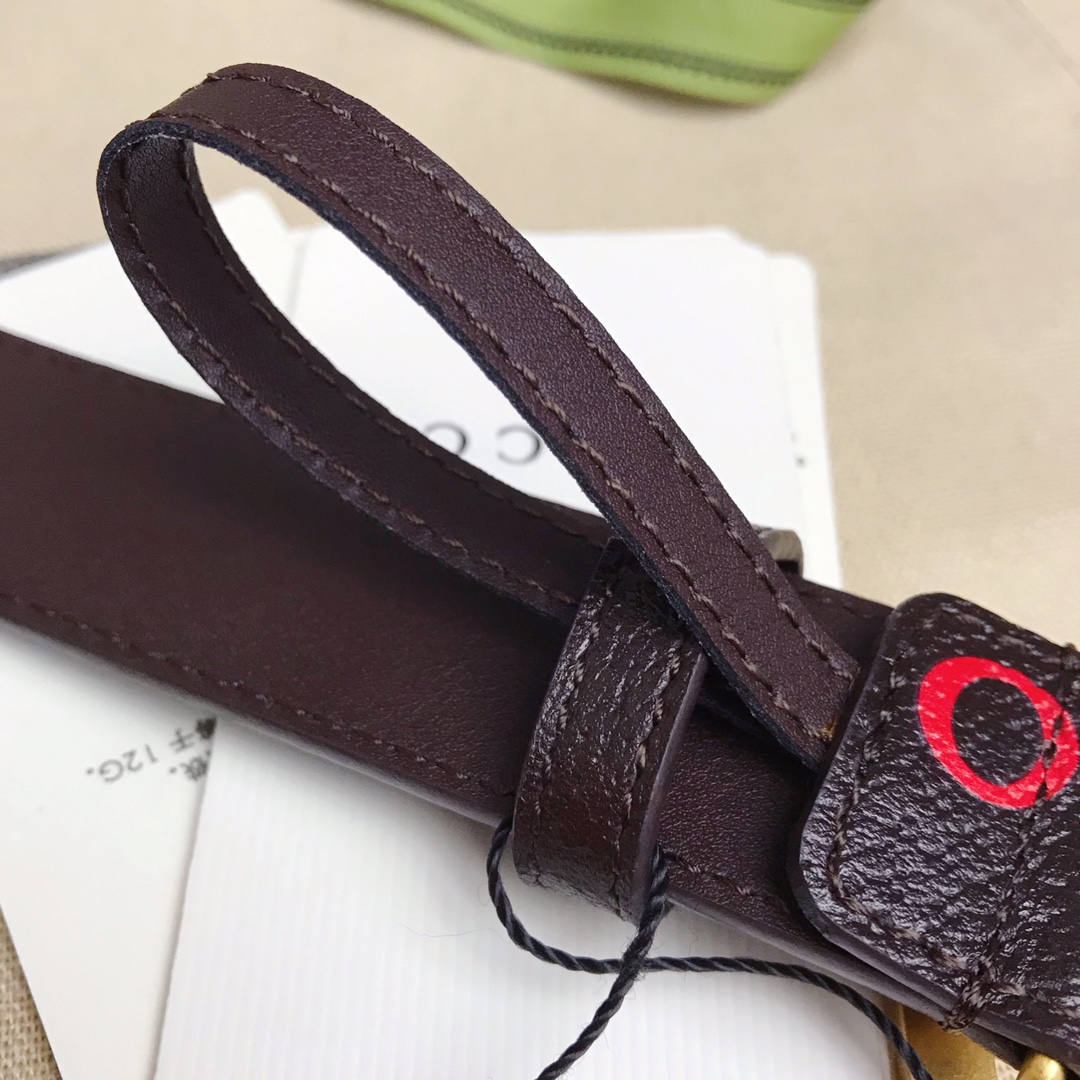 GUCCI 100th Anniversary Special Series Double G Buckle Belt