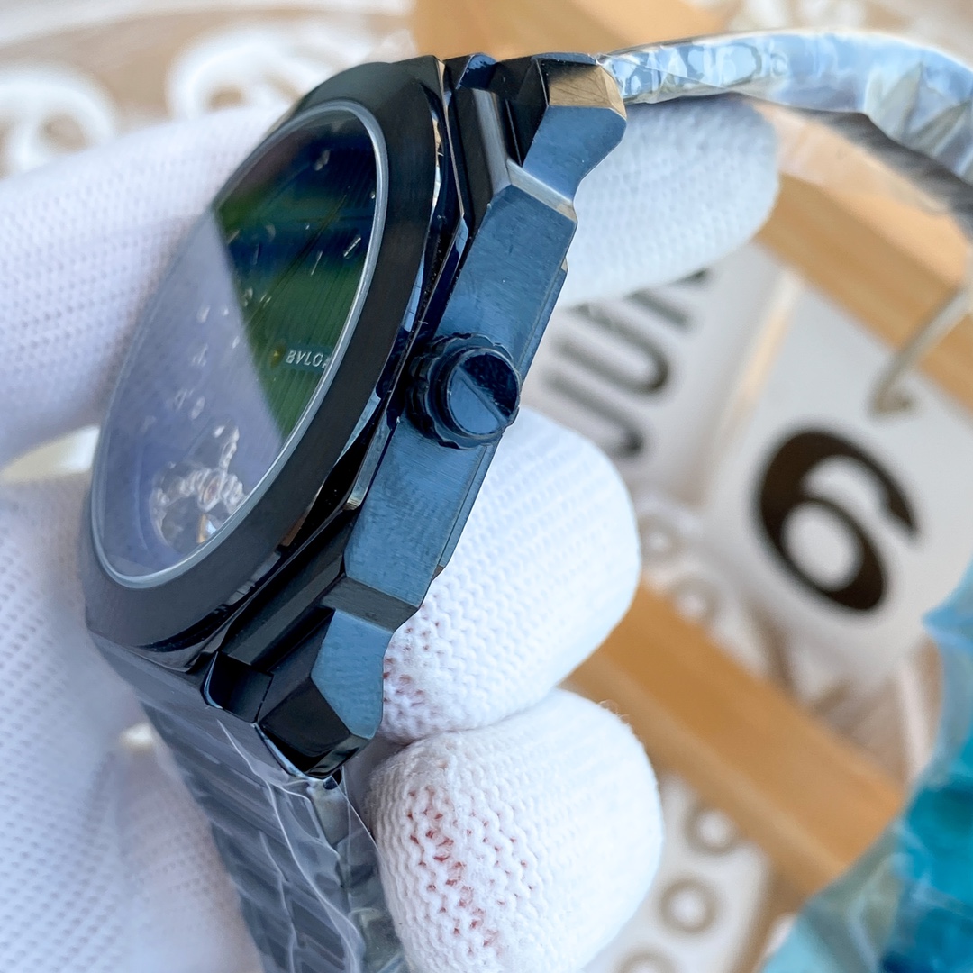 Bulgari OCTO series automatic flywheel engraved mechanical movement