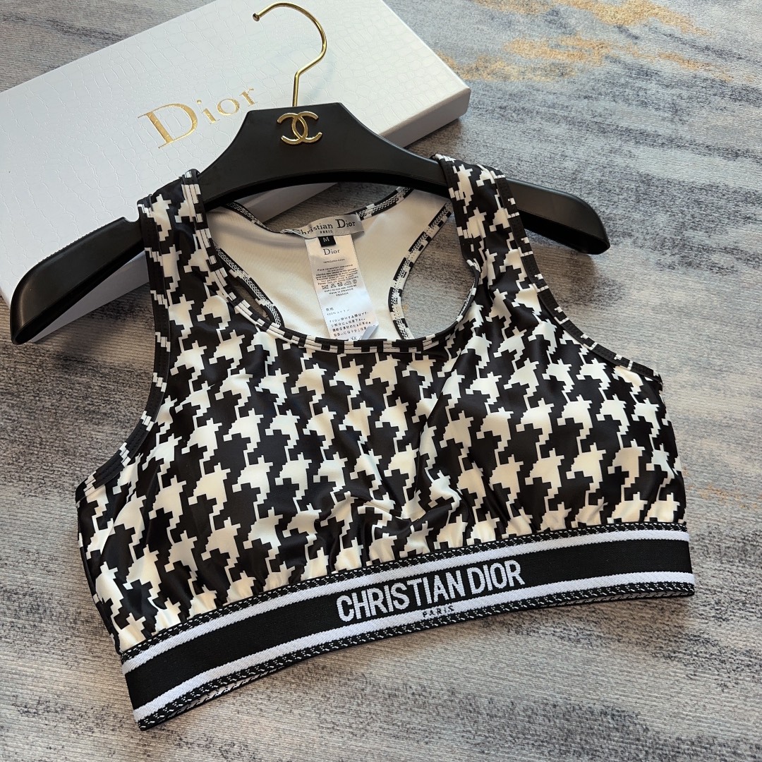 Dior new high elastic fitness yoga wear sports suit