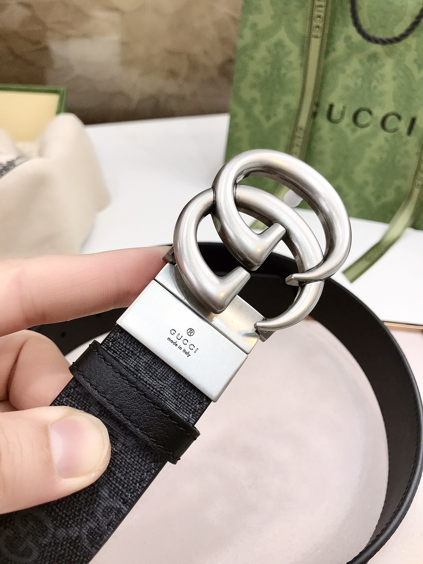 GUCCI Supreme canvas