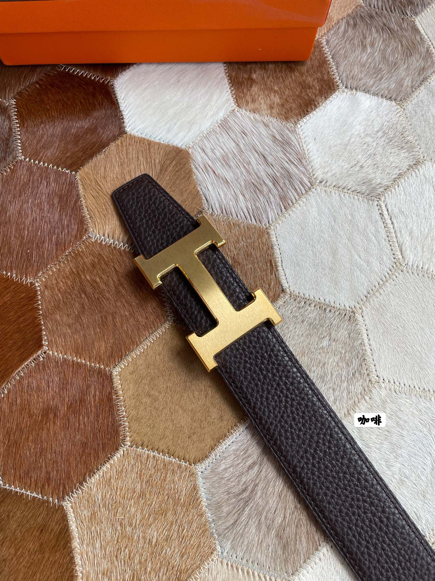 Hermes Men's Reversible Leather Belt