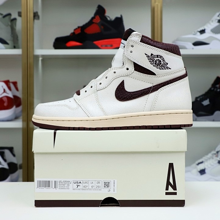 A Ma Maniére x Jordan Air Jordan 1 retro high og sp sail and burgundy