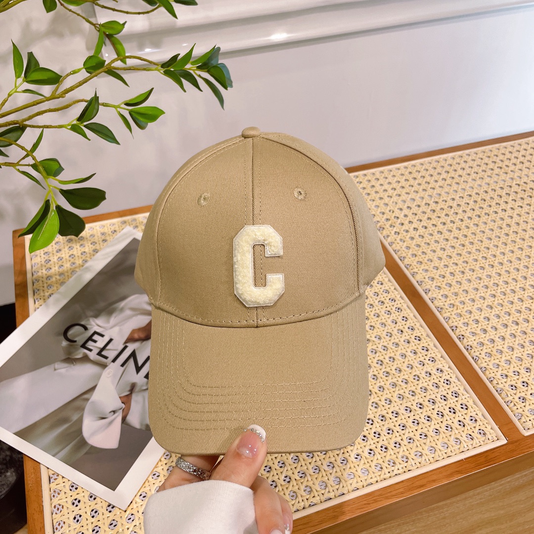 [CELINE] 2023 spring and summer new simple baseball cap