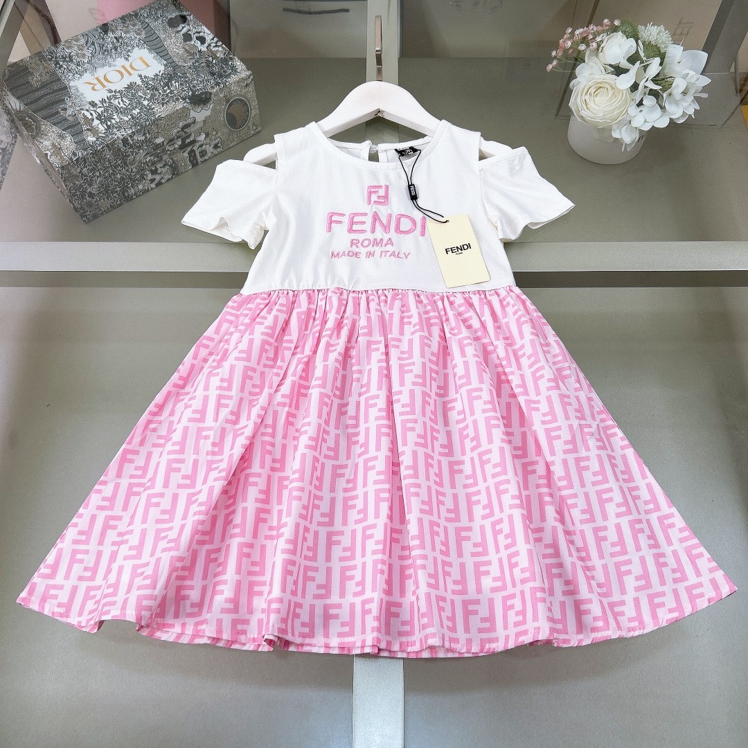 Fendi 2024 new girls skirt suit