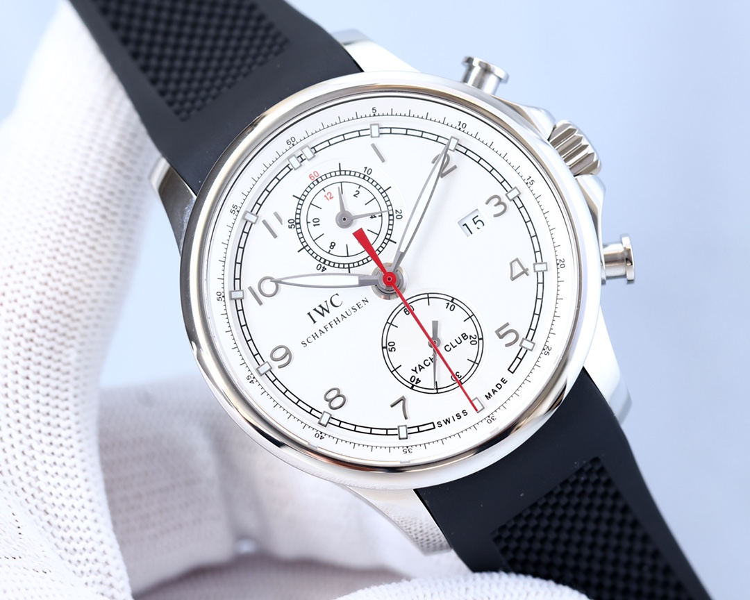 IWC- Portuguese IW390704 with Cal. 89361 chronograph movement Superluminova