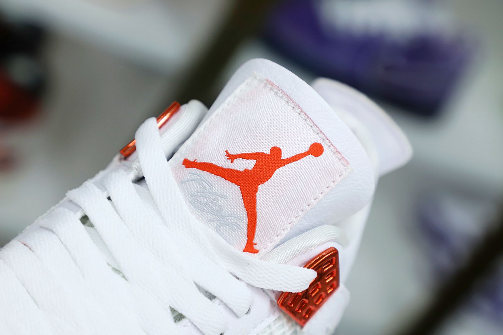 Jordan Air Jordan 4 retro orange metallic